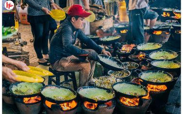 VỀ AN GIANG THĂM CHÙA BÁNH XÈO ĂN BÁNH XÈO CHAY MIỄN PHÍ