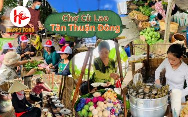 TOUR ĐỒNG THÁP -  XẺO QUÝT - CHỢ QUÊ 1 NGÀY 
