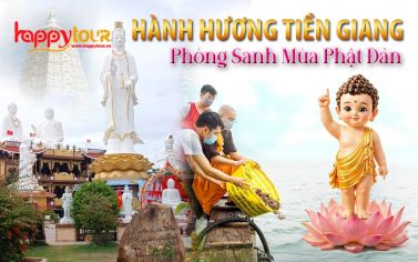 TOUR HÀNH HƯƠNG THẬP TỰ TIỀN GIANG 1 NGÀY