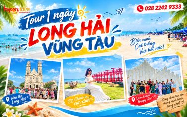 TOUR VŨNG TÀU - LONG HẢI 1 NGÀY