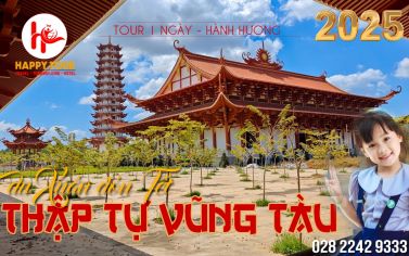 TOUR HÀNH HƯƠNG THẬP TỰ VŨNG TÀU 1 NGÀY